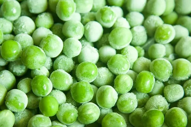 Frozen peas